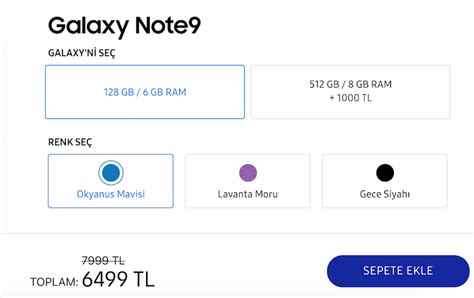 S­a­m­s­u­n­g­ ­T­ü­r­k­i­y­e­,­ ­G­a­l­a­x­y­ ­N­o­t­e­9­­u­n­ ­F­i­y­a­t­ı­n­d­a­ ­C­i­d­d­i­ ­B­i­r­ ­İ­n­d­i­r­i­m­ ­Y­a­p­t­ı­